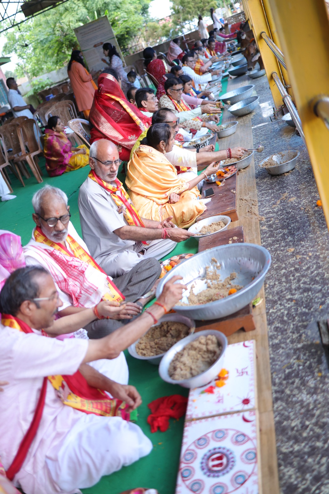 Ritual Feeding with Devotion