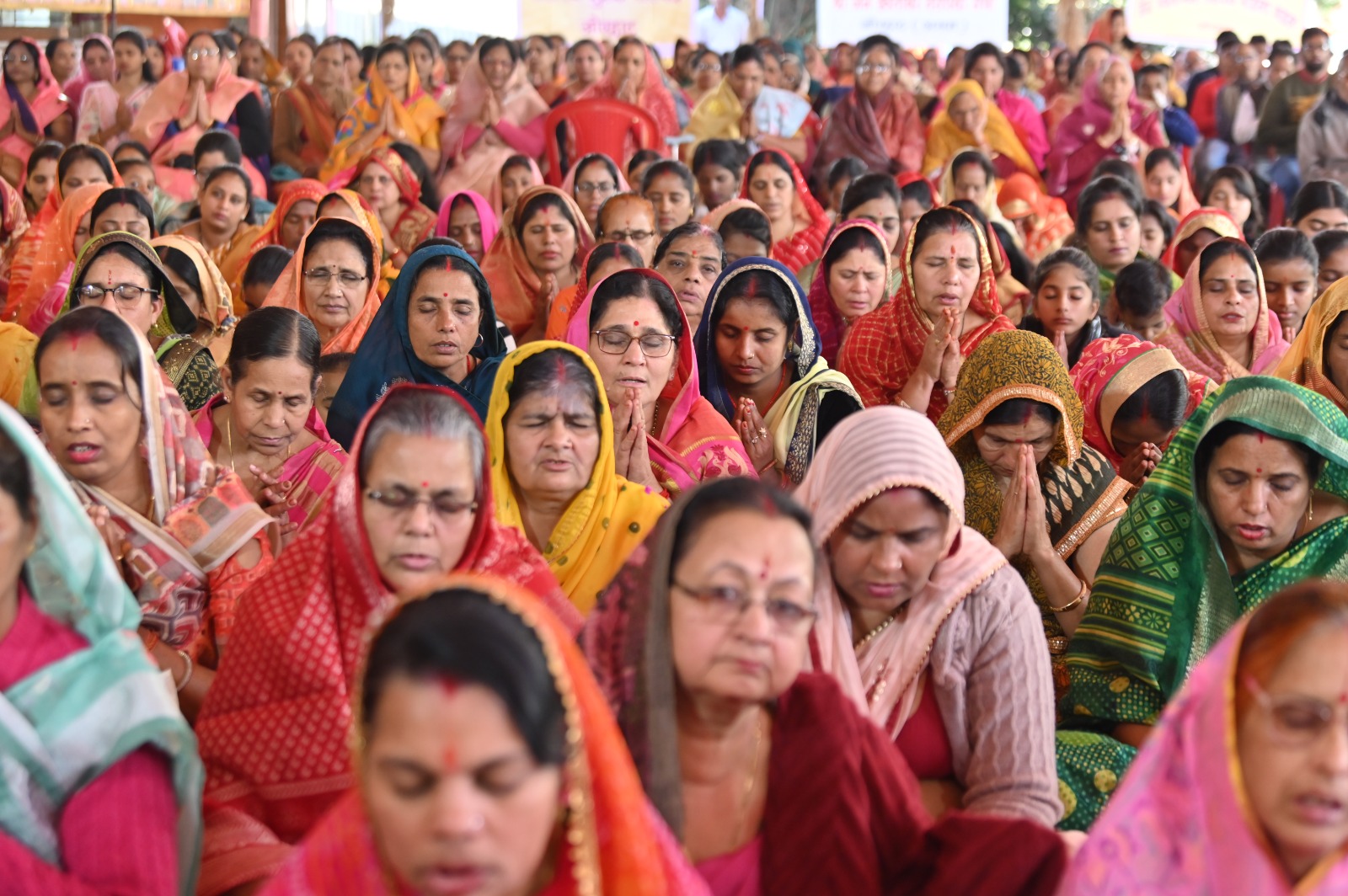 Collective Prayer at the Event